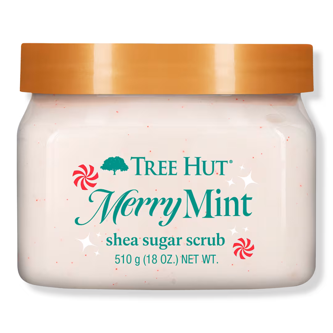 Tree Hut Merry Mint Shea Sugar Scrub, 18 oz