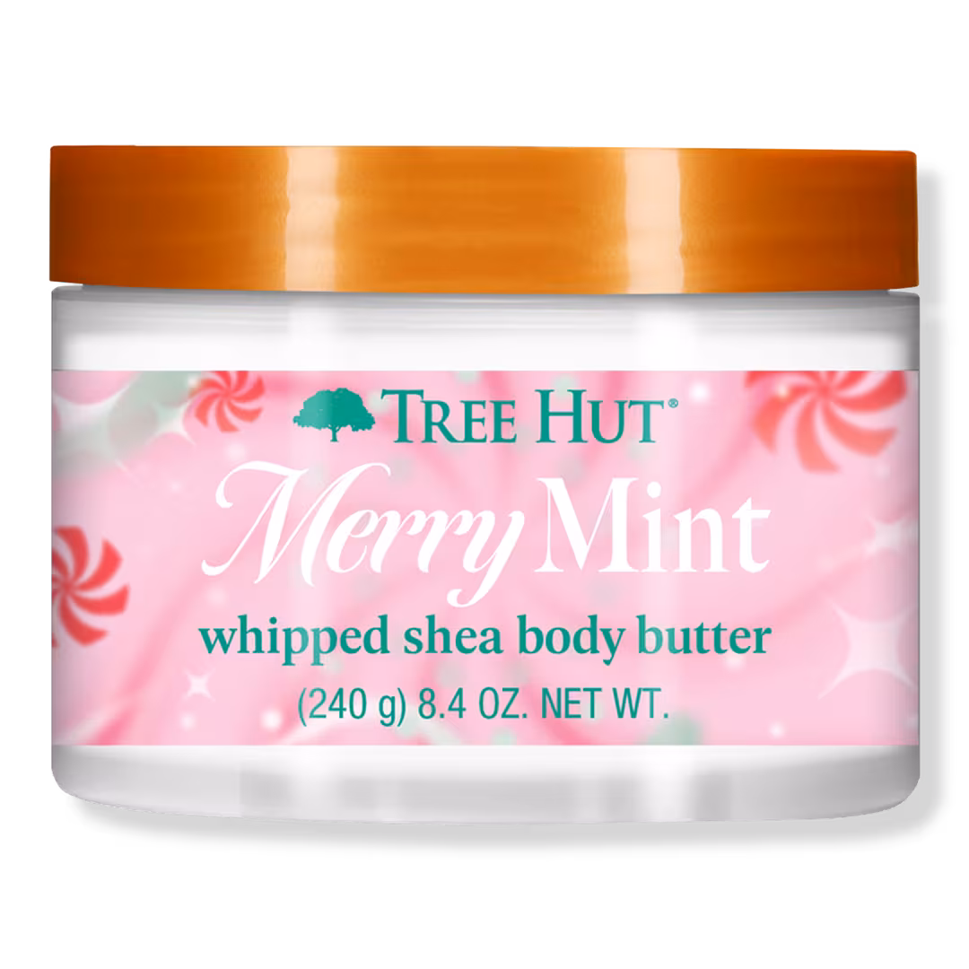 Tree Hut Merry Mint Whipped Body Butter, 8.4 oz