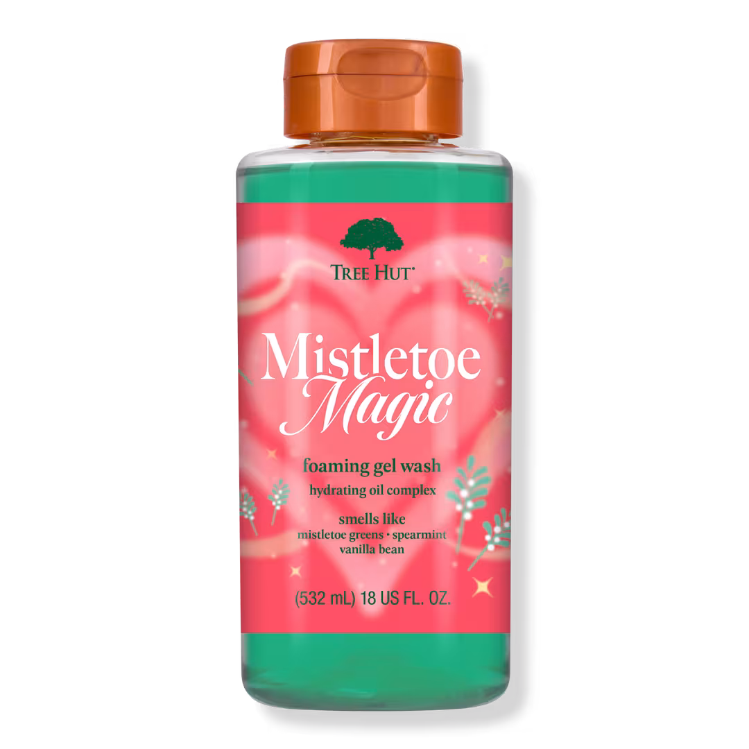Tree Hut Mistletoe Magic Foaming Gel Wash, 18 fl oz