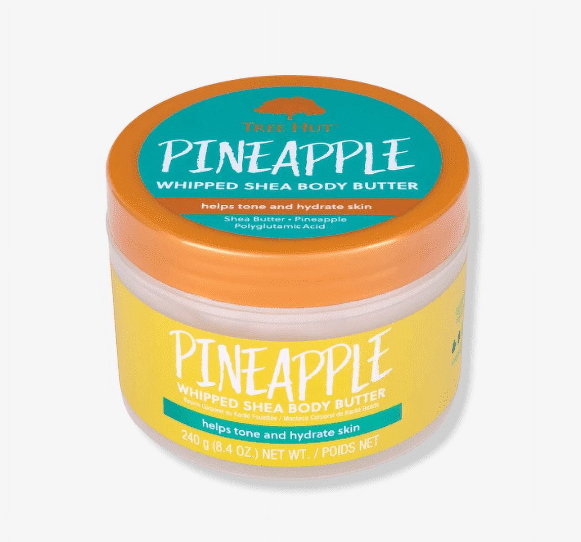 Tree Hut Pineapple Whipped Shea Body Butter, 8.4 oz