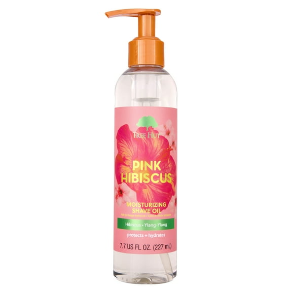 Tree Hut Pink Hibiscus Moisturizing Shave Oil, 7.7oz