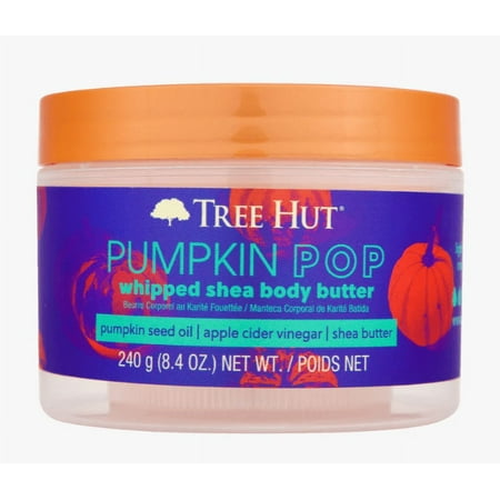 Tree Hut Pumpkin Pop Whipped Shea Body Butter, 8.4 oz