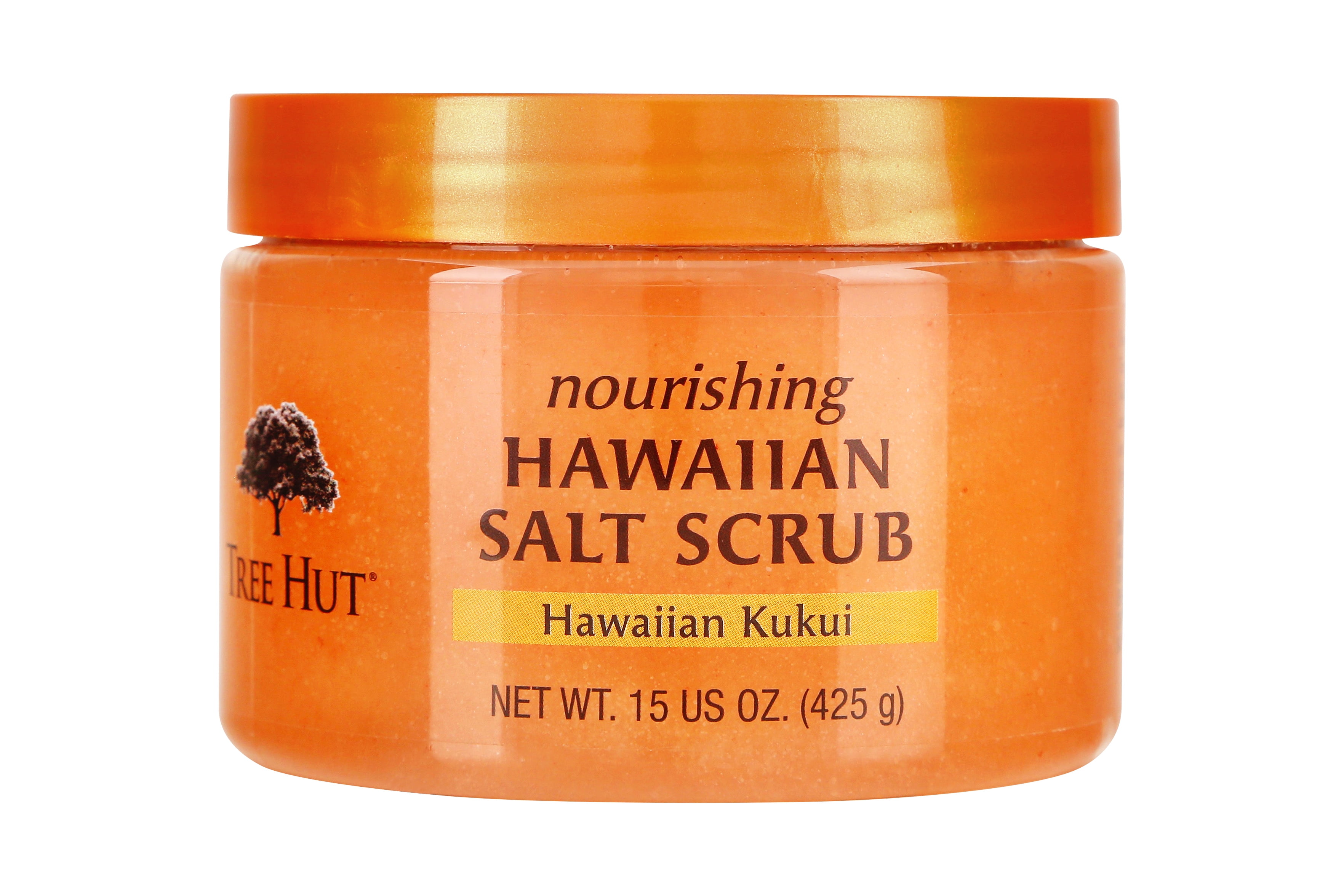 Tree Hut Salt Scrub Hawaiian Kukui, 15 oz