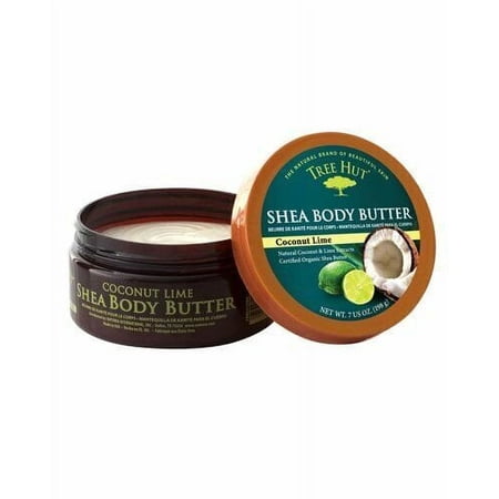 Tree Hut Shea Body Butter, Coconut Lime, 7-Ounce