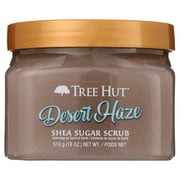 Tree Hut Shea Sugar Exfoliating Body Scrub Desert Haze, 18 oz