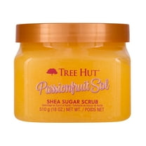Tree Hut Passionfruit Sol Shea Butter Sugar Body Scrub, 18 oz