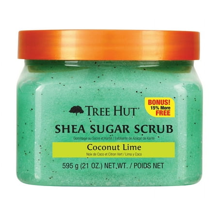 Tree Hut Shea Sugar Scrub Coconut Lime, 21 oz