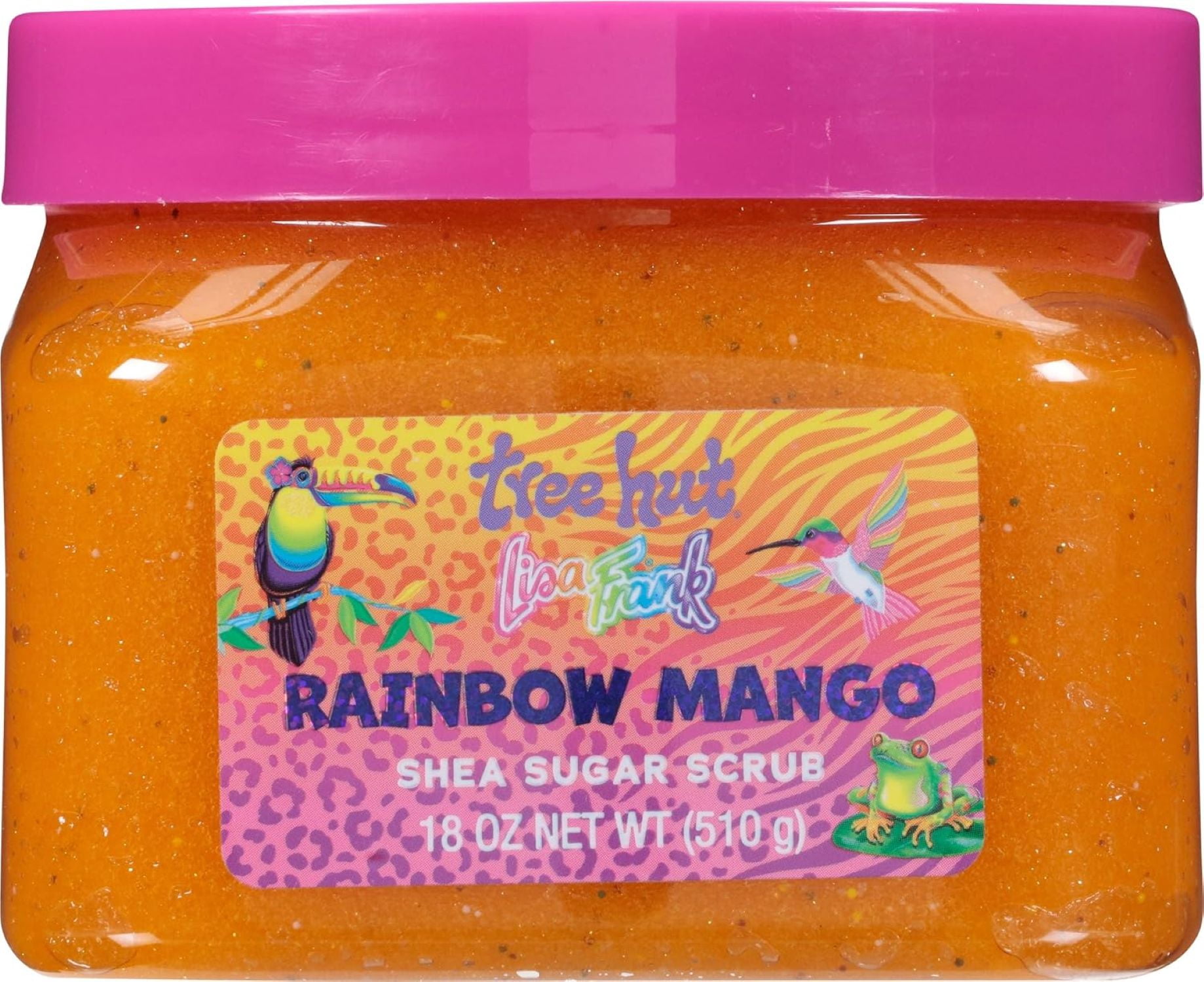 Lisa Frank x Tree Hut Rainbow Mango Shea Sugar Scrub – 18 oz