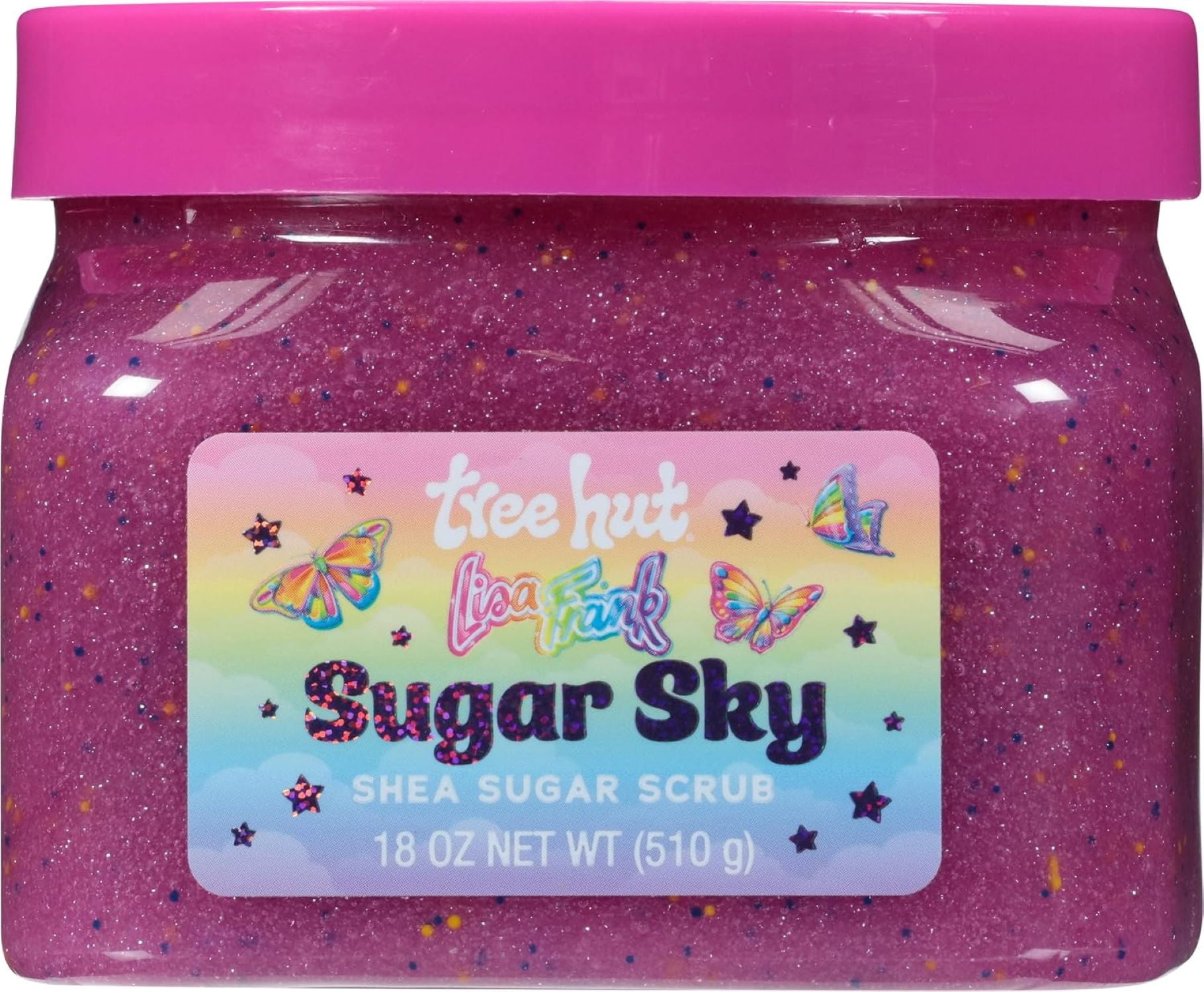 Lisa Frank x Tree Hut Sugar Sky Shea Sugar Scrub – 18 oz