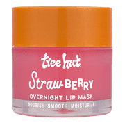 Tree Hut Strawberry Hydrating Overnight Lip Mask, 0.6 oz