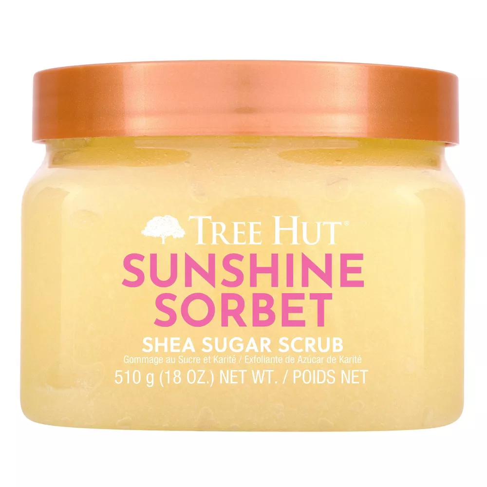 Tree Hut Sunshine Sorbet Exclusive Shea Sugar Body Scrub - 18oz