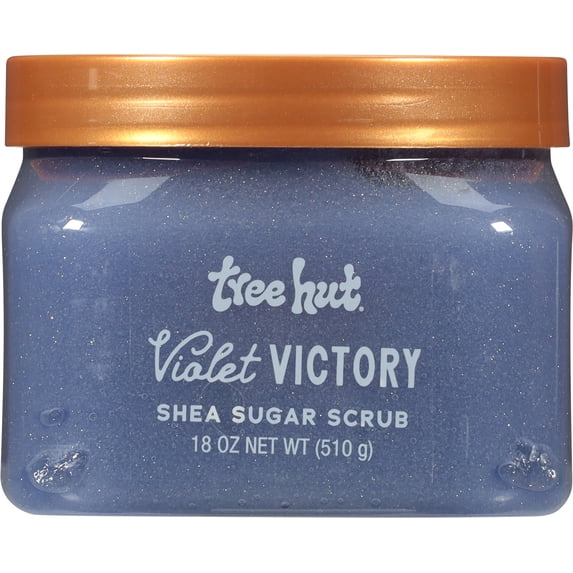 Tree Hut Violet Victory Shea Sugar Body Scrub, 18 oz