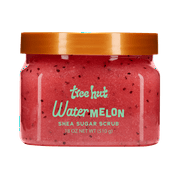 Tree Hut Watermelon Shea Sugar Exfoliating and Hydrating Body Scrub, 18 oz.