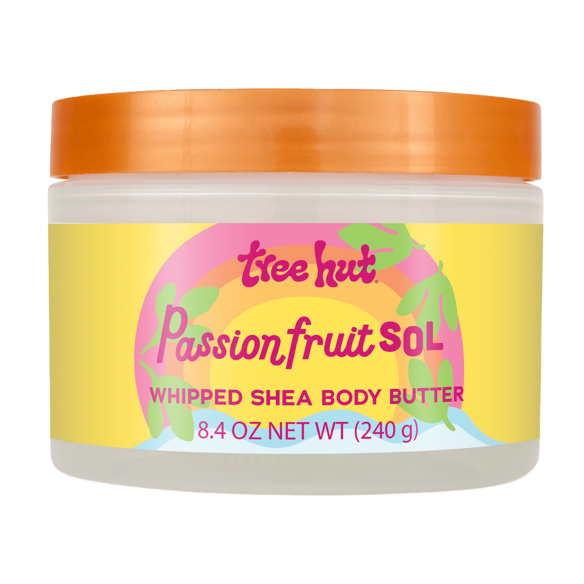Tree Hut Passionfruit Sol Whipped Shea Body Butter, 8.4 oz
