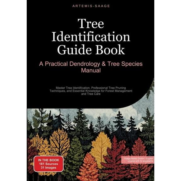 Tree Identification Guide Book: A Practical Dendrology & Tree Species Manual: Master Tree Identification, Profession, (Paperback)