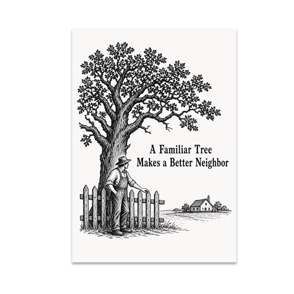 Tree Identification - Nature Observer - 13x19 Poster Print