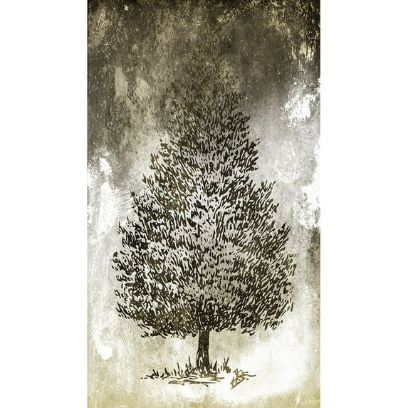 Tree In The Gloom 4 Poster Print by Milli Villa (19 x 36) # MVRN129D