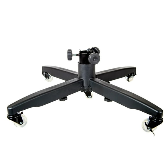 Tree Keeper Adjustable Rolling Christmas Tree Stand for Trees 6'-9' - Black