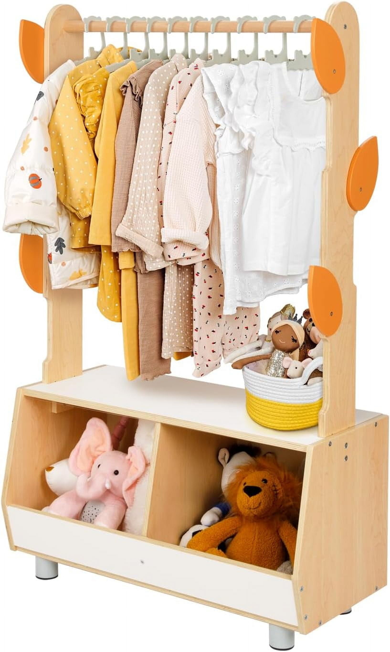 Tree Kids Dress Up Rack, Dress Up Storage for Toddlers, Kids' Costume