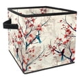 thumbnail image 1 of Tree Large Capacity Foldable Storage Basket with Handle - 10.8"x10.5"x10.6" for Storage Baskets, Storage Box, Toy Box, 1 of 6