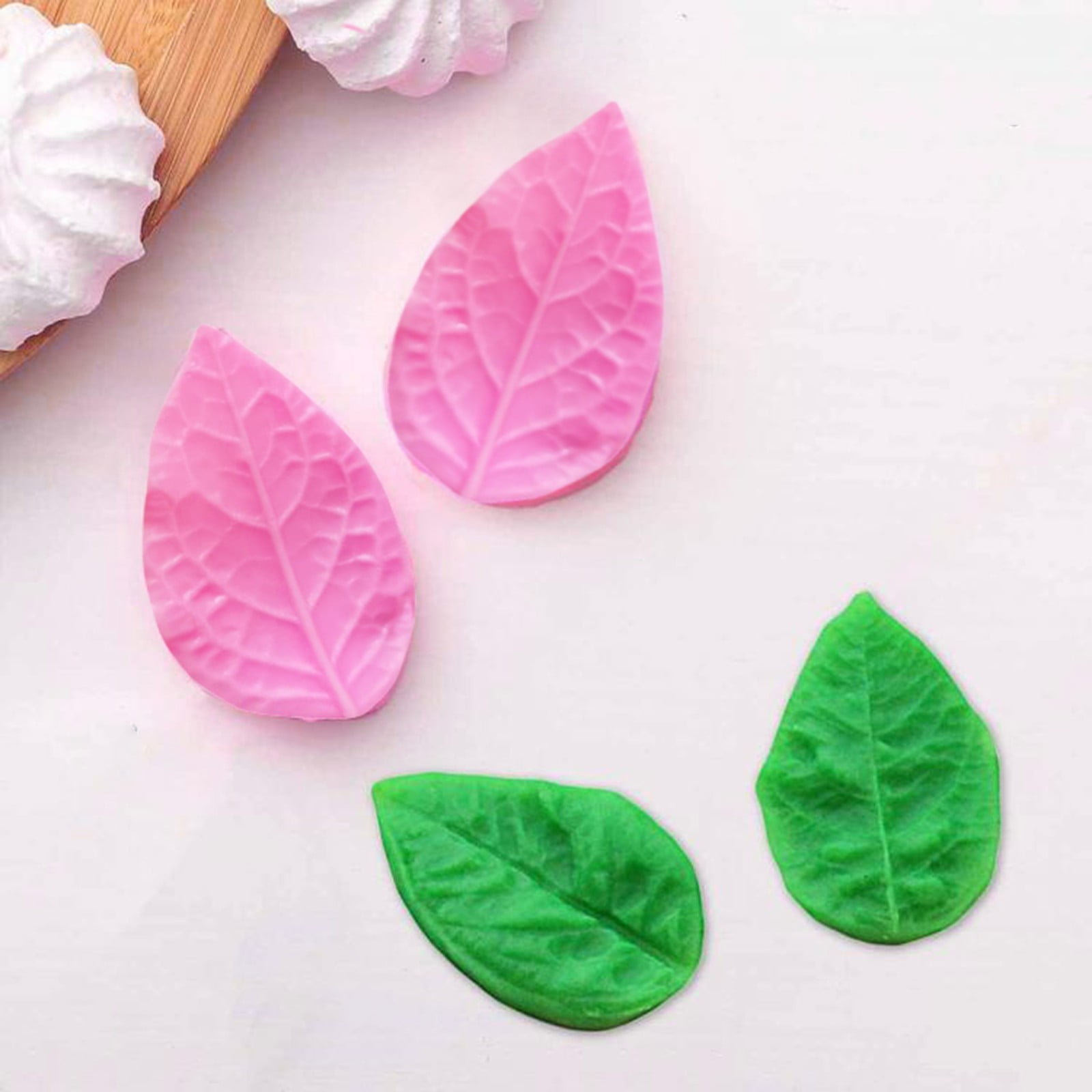 Tree Leaf Silicone Mold Maple Leaf Fondant Mold For Cake Decorating