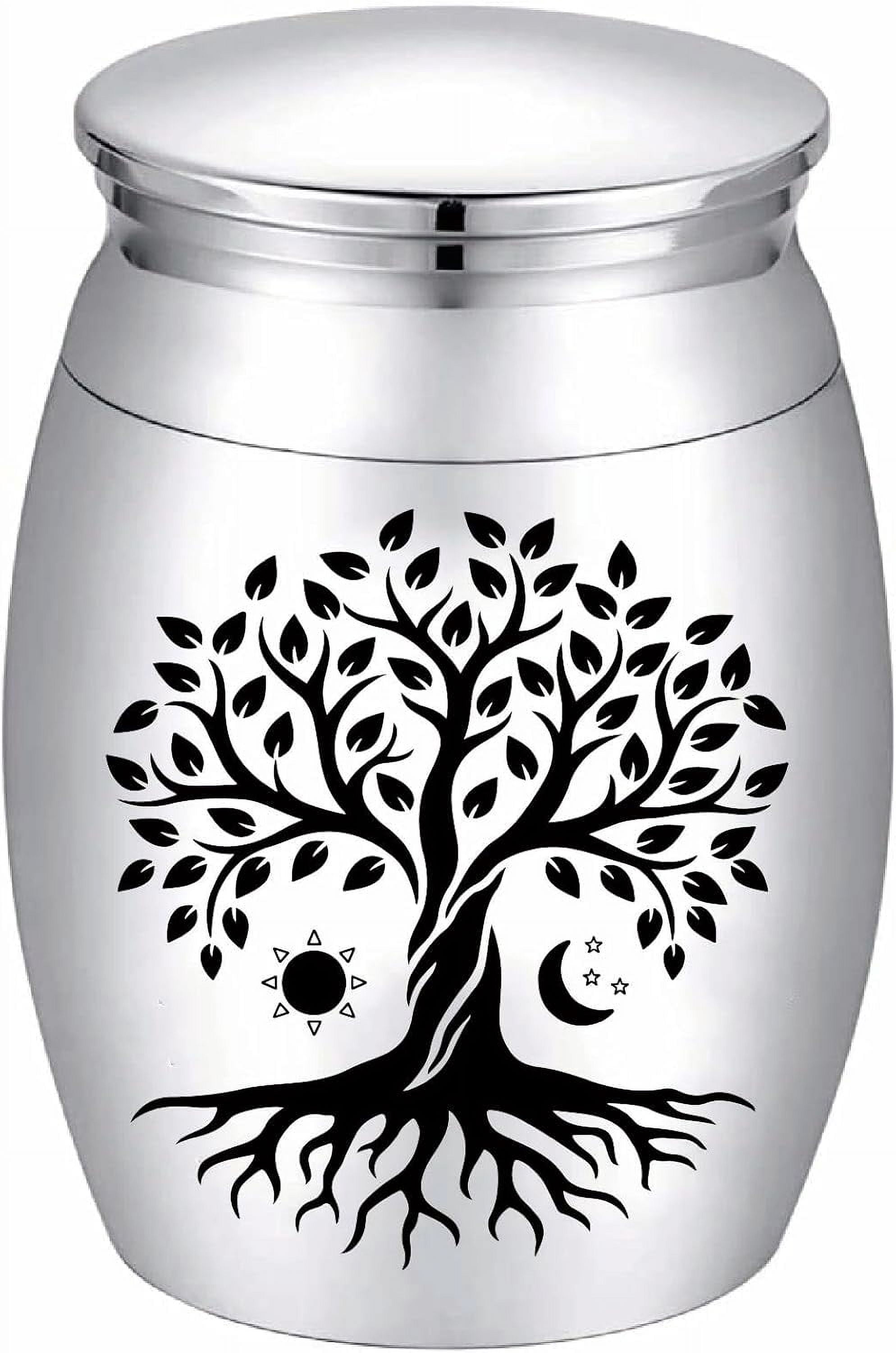 Tree of Life Ashes Urn Small Ashes Keepsake Memorial Ashes Container ...