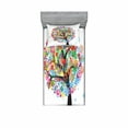 thumbnail image 1 of Tree of Life Bedding Set with Sheet & Covers, Colorful Tree with Lines and Heart Leaves Love Life Celebration Art, Printed Bedroom Decor 2 Shams, 4 Sizes, Multicolor, by Ambesonne, 1 of 3