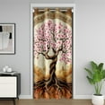 thumbnail image 1 of Tree of Life Door Curtain for Doorway Privacy,Spring Cherry Blossom Closet Door Cover Curtain for Bedroom Living Room,Abstract Artwork Boho Room Darkening Curtain Not Blackout Curtain,W34 X L80, 1 of 5