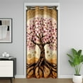 thumbnail image 1 of Tree of Life Door Curtain for Doorway Privacy,Spring Cherry Blossoms Closet Door Cover Curtain for Bedroom Living Room,Abstract Artwork Boho Room Darkening Curtain Not Blackout Curtain,W42 X L84, 1 of 5