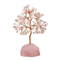 Tree of Life Healing Decor - Amethyst Gemstone Money Tree for Home & Office - Positive Energy Gift for Women, Sister, Mom - Meditation & Reiki Accessories