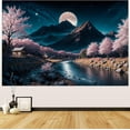 thumbnail image 1 of Tree of Life Tapastry Green Tree Tapestry Wall Hanging,Trippy Aesthetic Wall Art,Spiritual Decor,Forest Wall Hanging Decor Vibrant Nature Home Decoration for Bedroom,Living Room,Dorm (60" W x 40" H), 1 of 7