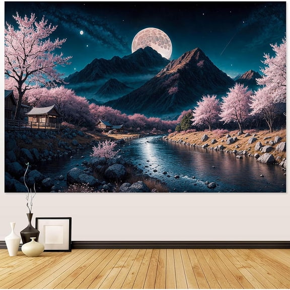 Tree of Life Tapastry Green Tree Tapestry Wall Hanging,Trippy Aesthetic Wall Art,Spiritual Decor,Forest Wall Hanging Decor Vibrant Nature Home Decoration for Bedroom,Living Room,Dorm (60" W x 40" H)