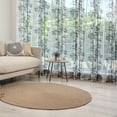 thumbnail image 1 of Tree of Life Tulle Curtains with Rod Pocket, Silhouette of Bamboo Tree Leaves Japanese Feng Shui Boho Image, Sheer Drape for Wedding Party 2 Panels, 7 Sizes, White Black, by Ambesonne, 1 of 3