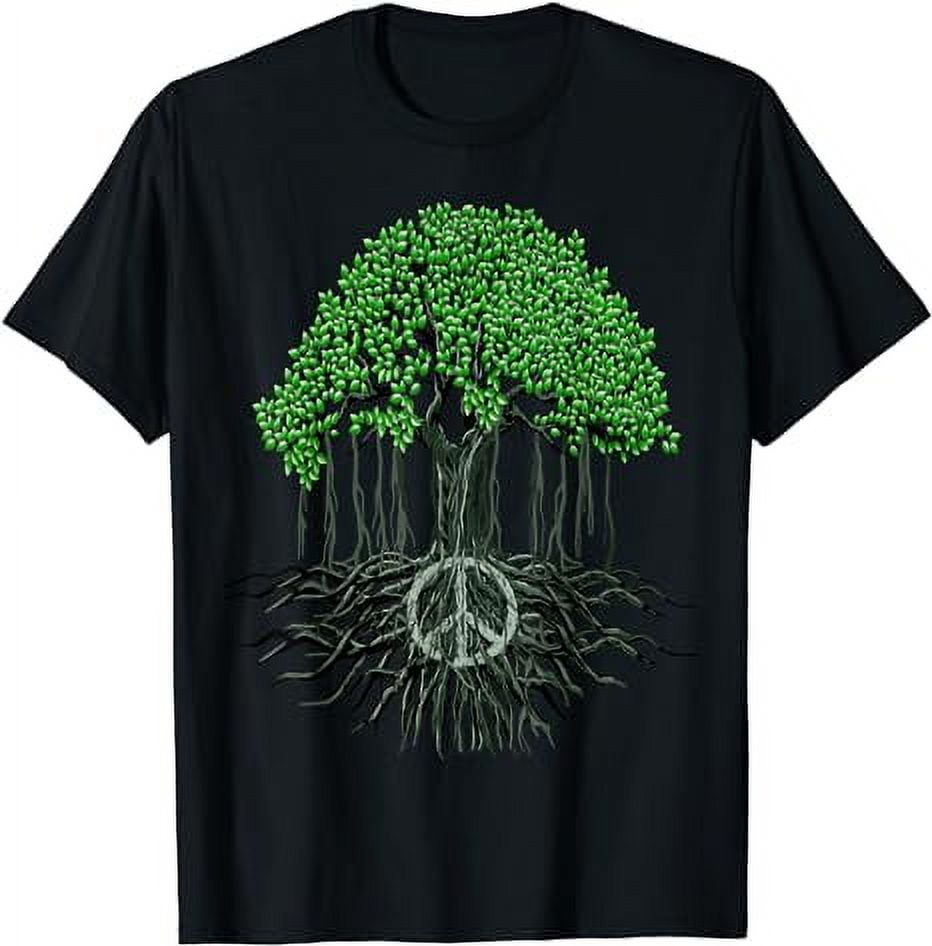Tree Lovers Tree of Life Peace Kindness T-Shirt - Walmart.com