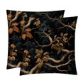 thumbnail image 1 of Tree Luxurious Velvet Decorative Throw Pillow Covers - Set of 2, Unique Patterns, Available in 16x16, 18x18, and 20x20 Inches for Various Occasions, 1 of 6