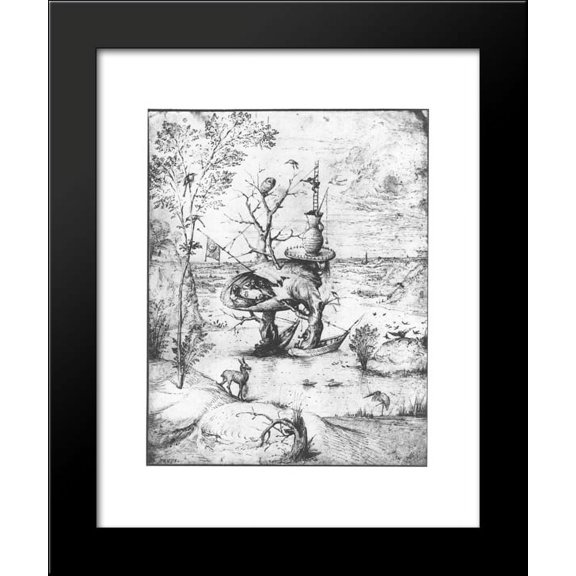 Tree Man 20x24 Framed Art Print by Bosch, Hieronymus