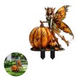 thumbnail image 1 of Tree Man Fairy Earth Statue ,Garden Fairy Stakes Tree Man Garden Stakes, 2D Acrylic Flower Pot Decoration for Outdoor Yard Patio,Flower Pot Stake Ornaments, 1 of 6