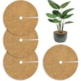 thumbnail image 1 of Tree Mulch Ring Mat,Bexikou 4Pcs 11.8" Coco Coir Tree Protector Mat,Natural Coco Coir Tree Protection Tree Ring Mulch Mat,Tree Cover Mats Pot Covers for Potted Plants, Trees, Flower Pots, 1 of 7