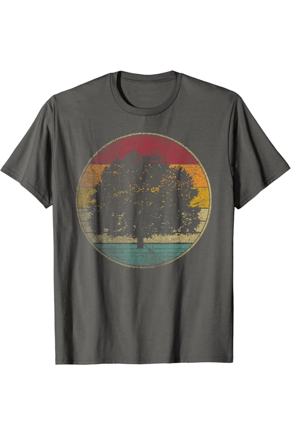 Tree Nature Earth Day Gift Shirt Retro Style Vintage 70s 80s T-Shirt Gift for you - Men & Women Unisex T-shirt