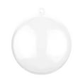 thumbnail image 1 of Tree Nest Bauble Plastic Ball Hanging Christmas Tree Ornament, Clear, 1 of 4
