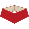 thumbnail image 1 of Tree Nest Contemporary Red Christmas Tree Skirt Collar, Large, 27.6in, 1 of 4