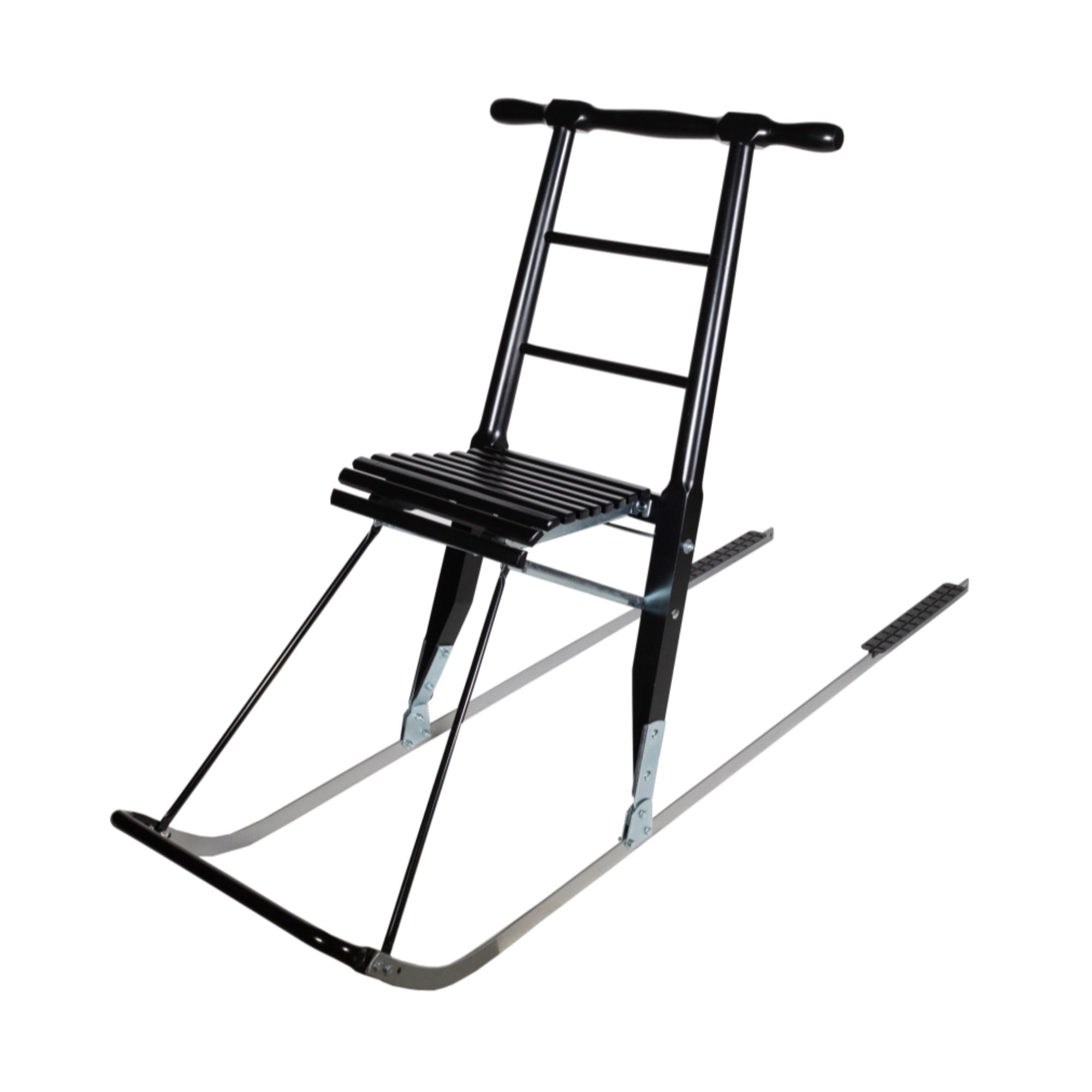 Tree Nest Foldable Ice Fishing Kicksled, Wood/Metal Construction, Teens