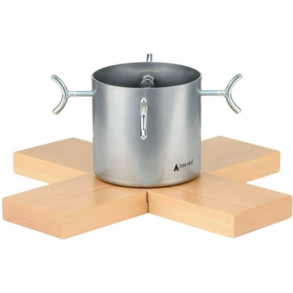 Tree Nest Hip Christmas Tree Stand for Real Trees, Silver