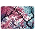 thumbnail image 1 of Tree Non-Slip Polyester Door Mat Floor Rug, Machine Washable Office Rug, 1 of 6