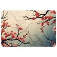 thumbnail image 1 of Tree Non-Slip Polyester Door Rug, Machine Washable Door Carpet, Bath Rugs, 1 of 6