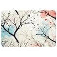 thumbnail image 1 of Tree Non-Slip Polyester Floor Carpet Door Rugs - Machine Washable Kitchen Rug, 1 of 6