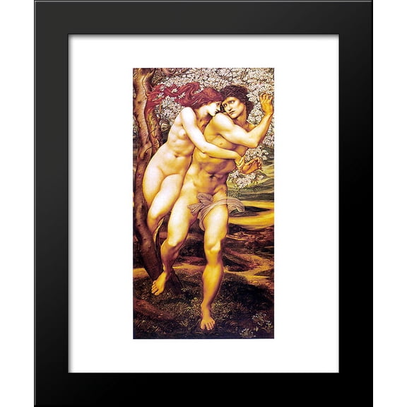 Tree Of Forgiveness 20x24 Framed Art Print by Edward Burne-Jones