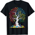 thumbnail image 1 of Tree Of Life Autism Awareness T-Shirt All Size S-5XL, 1 of 4