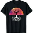 thumbnail image 1 of Tree Of Life Growth Tree Of Life Roots Yoga T-Shirt, 1 of 5