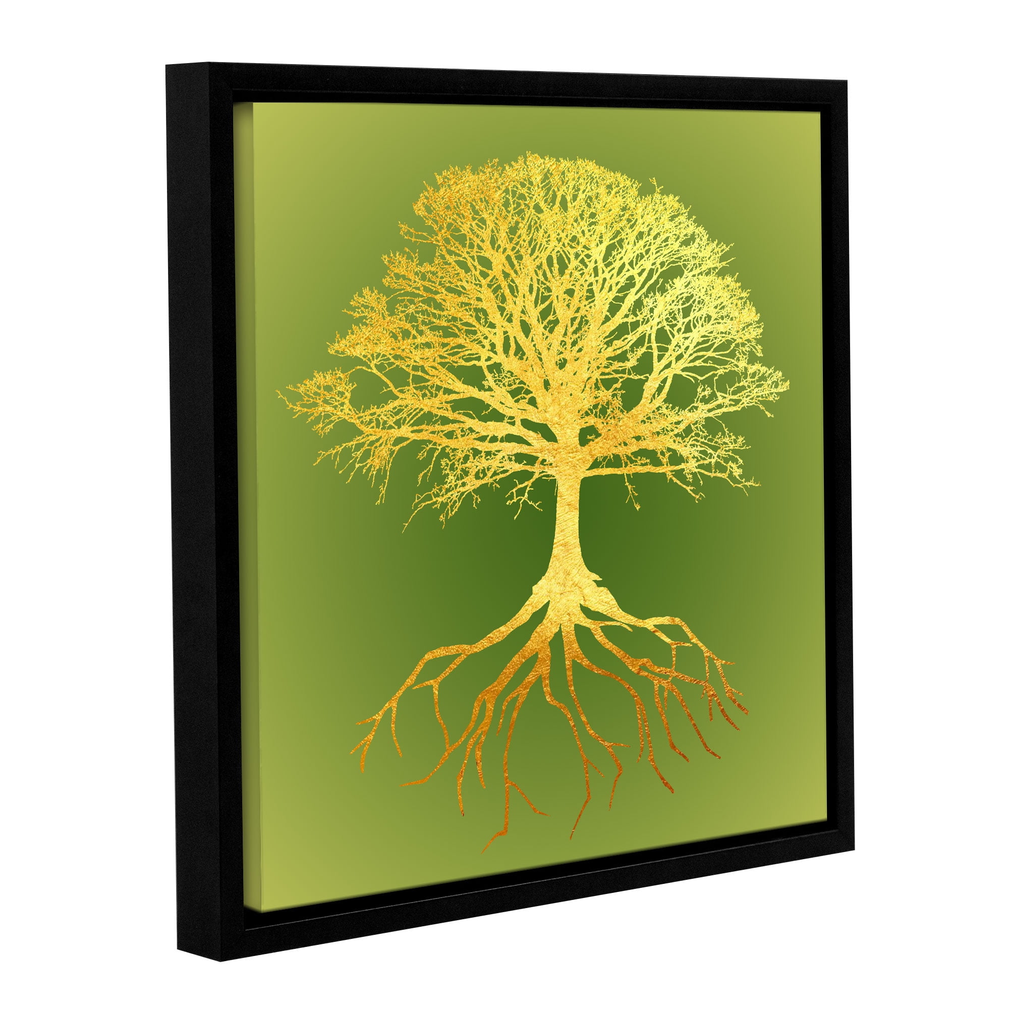 Tree Of Life I Gallery Wrapped Floater-framed Canvas